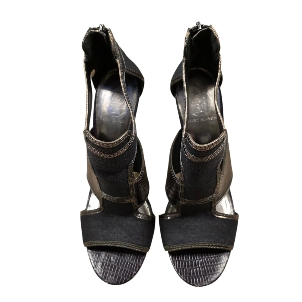 Tory Burch Geoff Caged Gladiator Heels Size 9